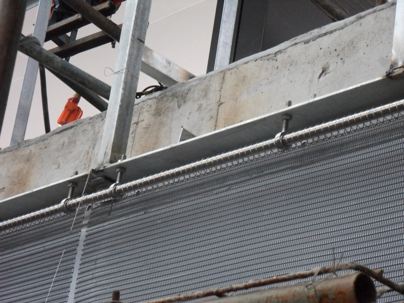 CONSTRUCTION AND INSTALLATION OF METAL MESH